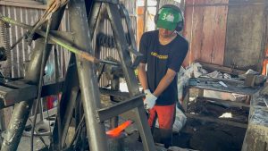 Kami juga sudah membawa pelaku UMKM pandai besi ke Direktorat Jenderal Kekayaan Intelektual (DJKI) Kemenkumham