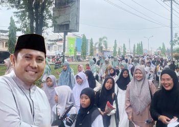 ’Tujuan Pawai ini untuk menanamkan rasa cinta dan semangat anak-anak dalam menyambut datangnya bulan suci Ramadhan