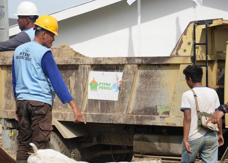 Salah satu yang terlibat aktif adalah PTPN IV PalmCo, yang sejak fase tanggap darurat hingga tahap akhir pemulihan terus memperlihatkan peran