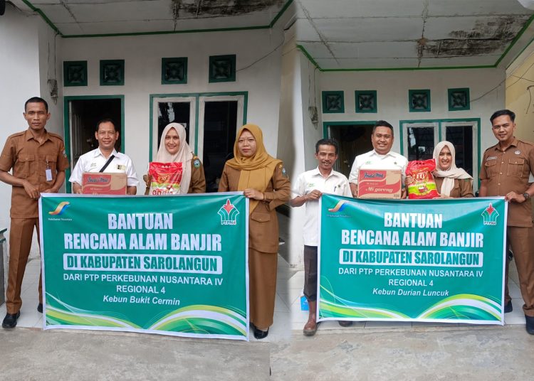 Melalui unit usaha Kebun Bukit Cermin di kabupaten Sarolangun dan Kebun Durian Luncuk kabupaten Batanghari provinsi Jambi, BUMN perkebunan ini langsung memberikan bantuan tanggap darurat terutama sembako