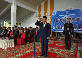 Wabup pada pengarahannya, secara filosofis, kebangkitan nasional merupakan sebuah proses dinamis yang bersifat mutatis mutandis, yang artinya menyesuaikan dengan tantangan zaman tanpa kehilangan jati diri