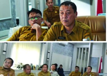 Rapat ini merupakan bagian dari upaya Pemerintah Kabupaten Tanjung Jabung Timur dalam mempersiapkan proses hibah lahan yang akan digunakan untuk pembangunan Sekolah Nasional Terintegrasi Tahun 2026