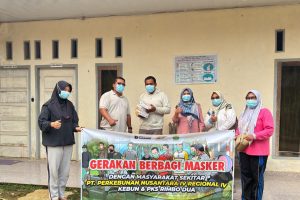 Adrian mengatakan, kegiatan tersebut merupakan bentuk kepedulian perusahaan terhadap kesehatan masyarakat di tengah kondisi kabut asap