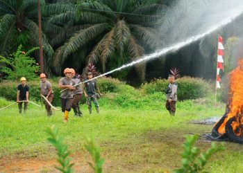 Salah satu instrumen utama yang digunakan adalah Dashboard Monitoring Karhutla PTPN IV, yang membantu perusahaan memantau kemunculan titik panas atau hotspot berdasarkan kedekatannya dengan lokasi kebun