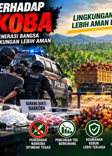 Aksi pencurian TBS secara berulang yang terjadi di sekitar kebun disinyalir bermotif ekonomi instan untuk memenuhi ketergantungan terhadap zat terlarang